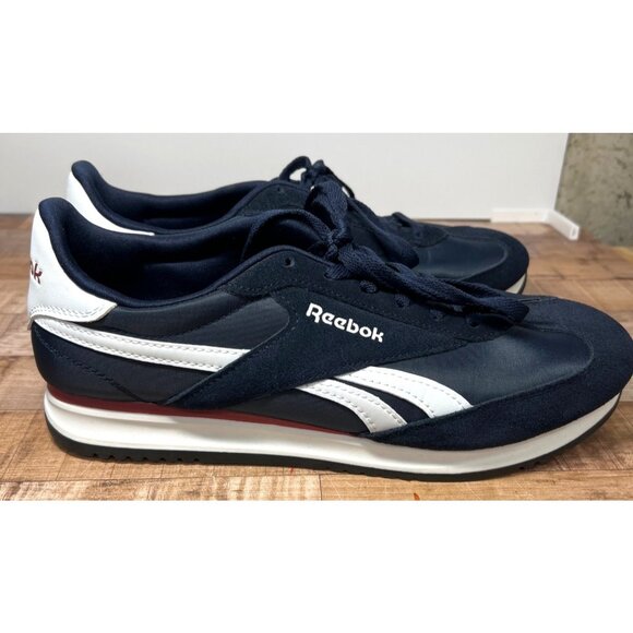 Reebok Ortholite Comfort Footbed Navy Blue Athletic Sneakers Mens 11.5M - Picture 2 of 9